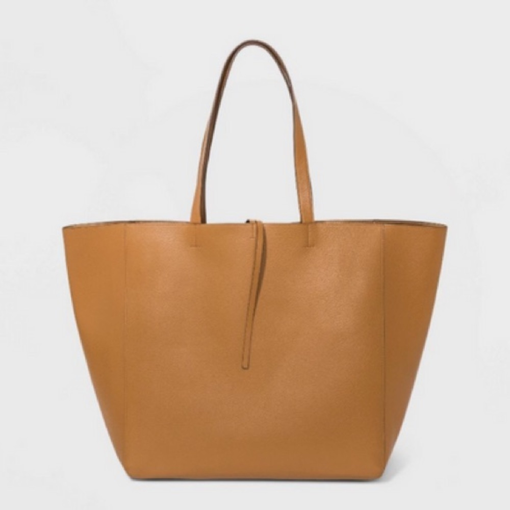 Elegant Tan Tote Bag